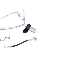 2003-2005 BMW Z4 A/C Air Condition Line Pipe Hose Set (5), 64-50-9-193-240, 64-53-6-909-236, F038, OEM, 2003, 2004, 2005
