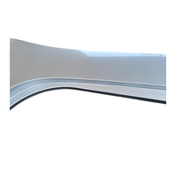 2003-2008 BMW Z4 Left Rocker Panel Molding Side Skirt Silver, 51-71-7-068-853, F038, OEM, 2003, 2004, 2005, 2006, 2007, 2008