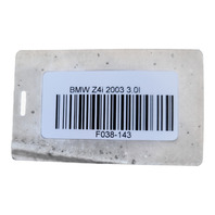 2003-2008 BMW Z4 E85 E86 Front Subframe Reinforcement Plate, 51-71-7-028-433, F038, OEM, 2003, 2004, 2005, 2006, 2007, 2008