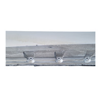 2003-2008 BMW Z4 Right Rocker Panel Molding Side Skirt Silver, 51-71-7-068-854, F038, OEM, 2003, 2004, 2005, 2006, 2007, 2008