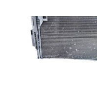2003-2005 BMW Z4 Engine Cooling Radiator Assembly w/ Condenser, 17-11-9-071-518, F038, OEM, 2003, 2004, 2005