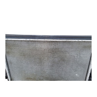 2003-2005 BMW Z4 Engine Cooling Radiator Assembly w/ Condenser, 17-11-9-071-518, F038, OEM, 2003, 2004, 2005