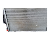 2003-2005 BMW Z4 Engine Cooling Radiator Assembly w/ Condenser, 17-11-9-071-518, F038, OEM, 2003, 2004, 2005