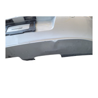 2003-2005 BMW Z4 E85 Rear Bumper Face Cover Upper/Lower Silver, 51-12-7-055-468, F038, OEM, 2003, 2004, 2005