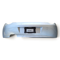 2003-2005 BMW Z4 E85 Rear Bumper Face Cover Upper/Lower Silver, 51-12-7-055-468, F038, OEM, 2003, 2004, 2005