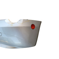 2003-2005 BMW Z4 E85 Rear Bumper Face Cover Upper/Lower Silver, 51-12-7-055-468, F038, OEM, 2003, 2004, 2005