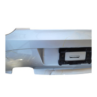 2003-2005 BMW Z4 E85 Rear Bumper Face Cover Upper/Lower Silver, 51-12-7-055-468, F038, OEM, 2003, 2004, 2005