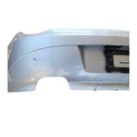 2003-2005 BMW Z4 E85 Rear Bumper Face Cover Upper/Lower Silver, 51-12-7-055-468, F038, OEM, 2003, 2004, 2005