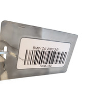 2003-2005 BMW Z4 E85 Rear Bumper Face Cover Upper/Lower Silver, 51-12-7-055-468, F038, OEM, 2003, 2004, 2005
