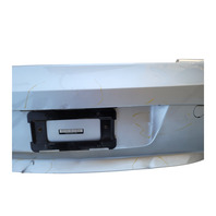 2003-2005 BMW Z4 E85 Rear Bumper Face Cover Upper/Lower Silver, 51-12-7-055-468, F038, OEM, 2003, 2004, 2005