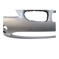 2003-2005 BMW Z4 Front Bumper Face Cover Upper/Lower Silver, 51-11-7-188-347, F038, OEM, 2003, 2004, 2005