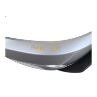 2003-2005 BMW Z4 Front Bumper Face Cover Upper/Lower Silver, 51-11-7-188-347, F038, OEM, 2003, 2004, 2005