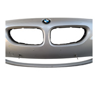 2003-2005 BMW Z4 Front Bumper Face Cover Upper/Lower Silver, 51-11-7-188-347, F038, OEM, 2003, 2004, 2005