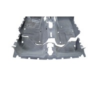 2003-2008 BMW Z4 E85 Full Floor Carpet Black, 51-47-7-055-681, 51-47-7-055-685, F038, OEM, 2003, 2004, 2005, 2006, 2007, 2008