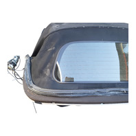 2003-2008 BMW Z4 E85 Soft Top Roof w/Window Black, 54-34-7-114-086, F038, OEM, 2003, 2004, 2005, 2006, 2007, 2008