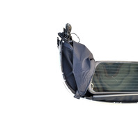 2003-2008 BMW Z4 E85 Soft Top Roof w/Window Black, 54-34-7-114-086, F038, OEM, 2003, 2004, 2005, 2006, 2007, 2008