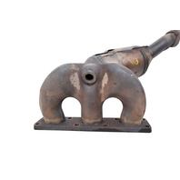 2003-2005 BMW Z4 E85 Rear Exhaust Manifold 3.0, 18-40-7-518-674, F038, OEM, 2003, 2004, 2005