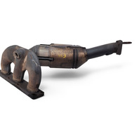 2003-2005 BMW Z4 E85 Rear Exhaust Manifold 3.0, 18-40-7-518-674, F038, OEM, 2003, 2004, 2005