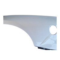 2003-2008 BMW Z4 Front Left Fender Panel Silver, 41-35-7-053-327, F038, OEM, 2003, 2004, 2005, 2006, 2007, 2008