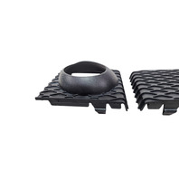 2006-2007 BMW 650i Front Bumper Grill Grille Right/Left, 51-11-7-008-823, 51-11-7-069-506, F039, OEM, 2006, 2007