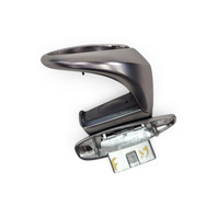 2006-2007 BMW 650i Center Cup holder Divider Assembly Trim Black 51-16-7-131-147, F039, OEM, 2006, 2007
