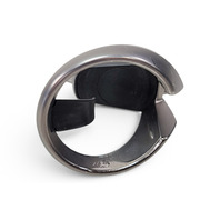 2006-2007 BMW 650i Center Cup holder Divider Assembly Trim Black 51-16-7-131-147, F039, OEM, 2006, 2007