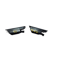 2006-2010 BMW 650i Trunk License Plate Light, Lamp Housing Set(2), 63-26-7-165-735, F039, OEM, 2006, 2007, 2008, 2009, 2010