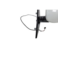 2006-2010 BMW 650i Left/Driver Side View Mirror Alpine White, 51-16-7-189-439, F039, OEM, 2006, 2007, 2008, 2009, 2010