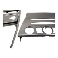 2006-2007 BMW 650i Front Center Console Tray Cover Metallic, 51-45-7-073-721, 51-16-7-073-644, F039, OEM, 2006, 2007