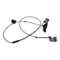 2006-2010 BMW 650i Front Hood Latch Lock Release Cable Handle, 51-23-7-008-755, F039, OEM, 2006, 2007, 2008, 2009, 2010