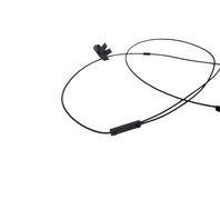 2006-2010 BMW 650i Front Hood Latch Lock Release Cable Handle, 51-23-7-008-755, F039, OEM, 2006, 2007, 2008, 2009, 2010