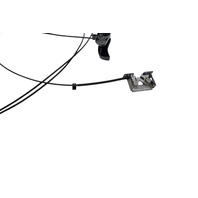 2006-2010 BMW 650i Front Hood Latch Lock Release Cable Handle, 51-23-7-008-755, F039, OEM, 2006, 2007, 2008, 2009, 2010