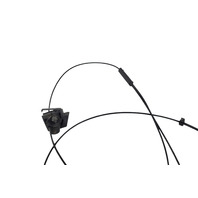 2006-2010 BMW 650i Front Hood Latch Lock Release Cable Handle, 51-23-7-008-755, F039, OEM, 2006, 2007, 2008, 2009, 2010