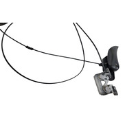 2006-2010 BMW 650i Front Hood Latch Lock Release Cable Handle, 51-23-7-008-755, F039, OEM, 2006, 2007, 2008, 2009, 2010