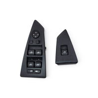 2006-2010 BMW 650i Master Power Window Switch, Right/Left Set, 61-31-8-029-905, 61-31-8-029-901, F039, OEM, 2006, 2007, 2008, 2009, 2010