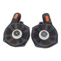 2006-2010 BMW 650i E64 Convertible Left Right Subwoofer Speakers Logic, 65-13-9-143-128, F039, OEM, 2006, 2007, 2008, 2009, 2010