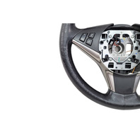 2006-2010 BMW 650i 3-Spoke Leather Steering Wheel Black, 32-34-6-774-458, F039, OEM, 2006, 2007, 2008, 2009, 2010