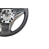 2006-2010 BMW 650i 3-Spoke Leather Steering Wheel Black, 32-34-6-774-458, F039, OEM, 2006, 2007, 2008, 2009, 2010