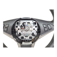 2006-2010 BMW 650i 3-Spoke Leather Steering Wheel Black, 32-34-6-774-458, F039, OEM, 2006, 2007, 2008, 2009, 2010