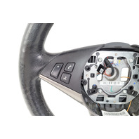 2006-2010 BMW 650i 3-Spoke Leather Steering Wheel Black, 32-34-6-774-458, F039, OEM, 2006, 2007, 2008, 2009, 2010