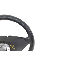 2006-2010 BMW 650i 3-Spoke Leather Steering Wheel Black, 32-34-6-774-458, F039, OEM, 2006, 2007, 2008, 2009, 2010