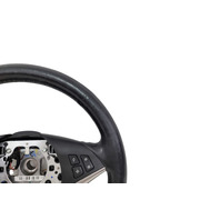 2006-2010 BMW 650i 3-Spoke Leather Steering Wheel Black, 32-34-6-774-458, F039, OEM, 2006, 2007, 2008, 2009, 2010