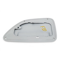 2006-2010 BMW 650i Fuel Filler Gas Lid Door Alpine White, 51-17-7-011-342, F039, OEM, 2006, 2007, 2008, 2009, 2010