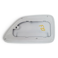 2006-2010 BMW 650i Fuel Filler Gas Lid Door Alpine White, 51-17-7-011-342, F039, OEM, 2006, 2007, 2008, 2009, 2010