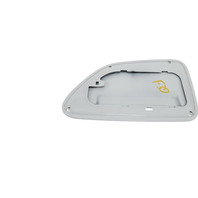 2006-2010 BMW 650i Fuel Filler Gas Lid Door Alpine White, 51-17-7-011-342, F039, OEM, 2006, 2007, 2008, 2009, 2010