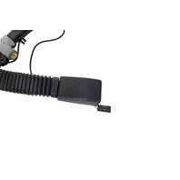 2006-2007 BMW 650i Seat Belt Buckle Front Right Black, 72-11-9-119-552, F039, OEM, 2006, 2007