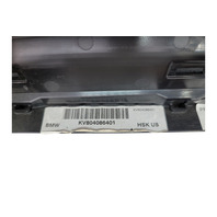 2006-2010 BMW 650i E64 Passenger Glove Box Knee Airbag Assembly Black, 51-16-7-891-304, F039, OEM, 2006, 2007, 2008, 2009, 2010