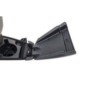 2006-2010 BMW 650i E63 E64 Black Leather Center Console Armrest Lid Set, 51-16-6-960-425, F039, OEM, 2006, 2007, 2008, 2009, 2010
