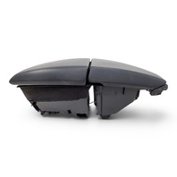 2006-2010 BMW 650i E63 E64 Black Leather Center Console Armrest Lid Set, 51-16-6-960-425, F039, OEM, 2006, 2007, 2008, 2009, 2010