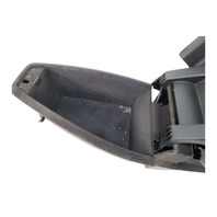 2006-2010 BMW 650i E63 E64 Black Leather Center Console Armrest Lid Set, 51-16-6-960-425, F039, OEM, 2006, 2007, 2008, 2009, 2010